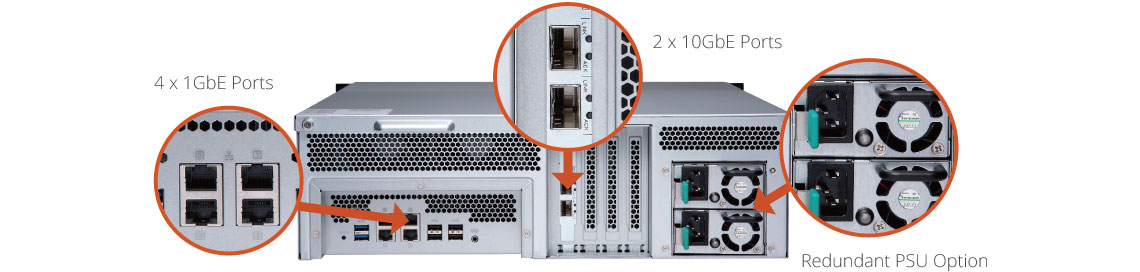 TS-1673U-RP e os componentes para maior confiabilidade